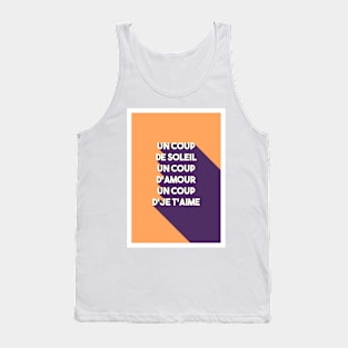 Coccante Quotes Tank Top